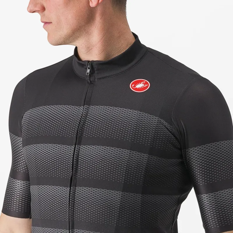 Castelli Livelli Short Sleeve Jersey in Black-4