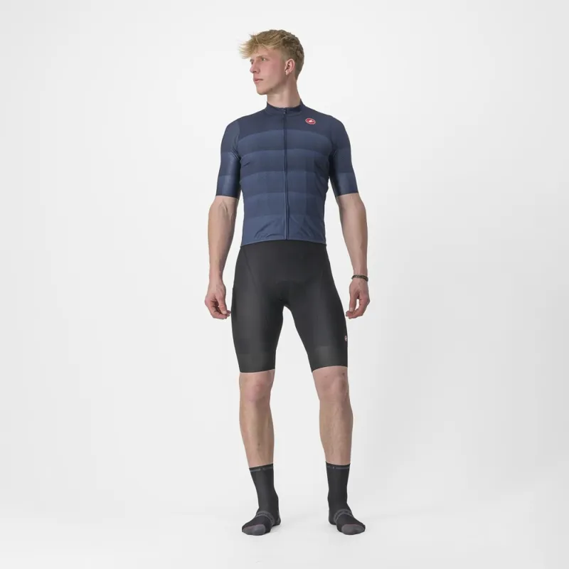Castelli Livelli Short Sleeve Jersey in Belgian Blue-4