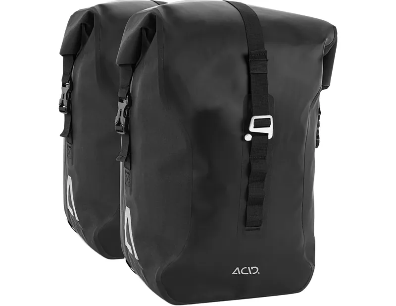 Balfes Bikes Acid Panniers Travlr Pro 20/2 in Black - pair | Free postage over £30, £10 off first order, price match & 0% finance.