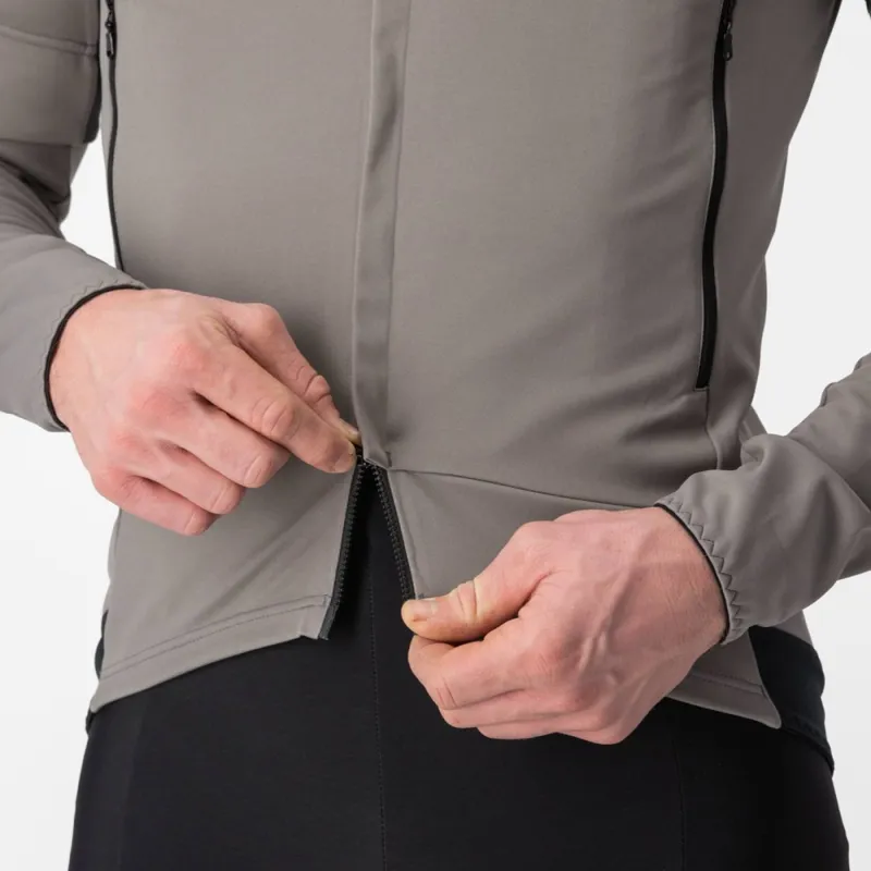 Castelli Perfetto RoS 2 Convertible Jacket in Nickel Grey/Grey-5
