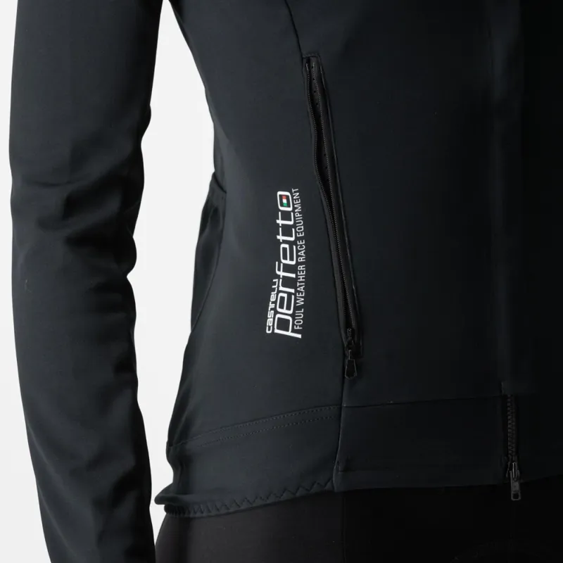 Castelli Perfetto RoS 2 Women's Jacket in Light Black/Black-6