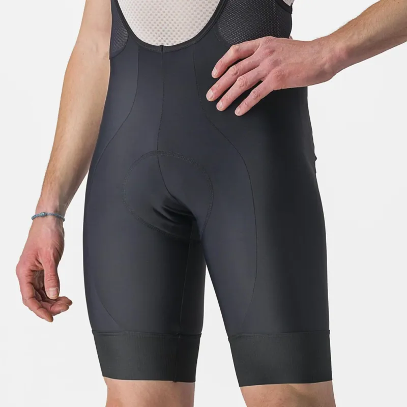 Castelli Entrata 2 Bib Shorts in Black-5