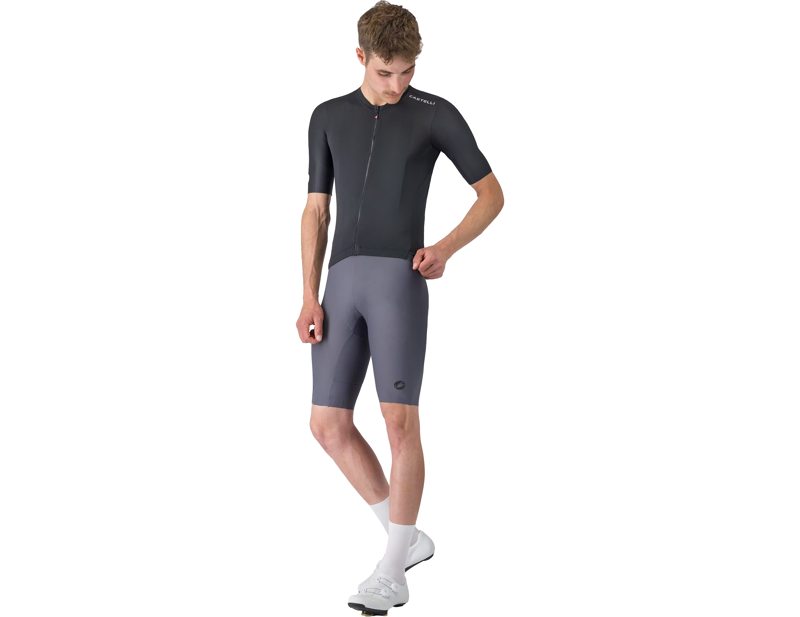 Castelli Espresso 2 Short Sleeve Jersey in Black/White-2