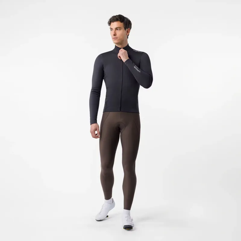 Castelli Espresso 2 Long Sleeve Jacket in Black-5