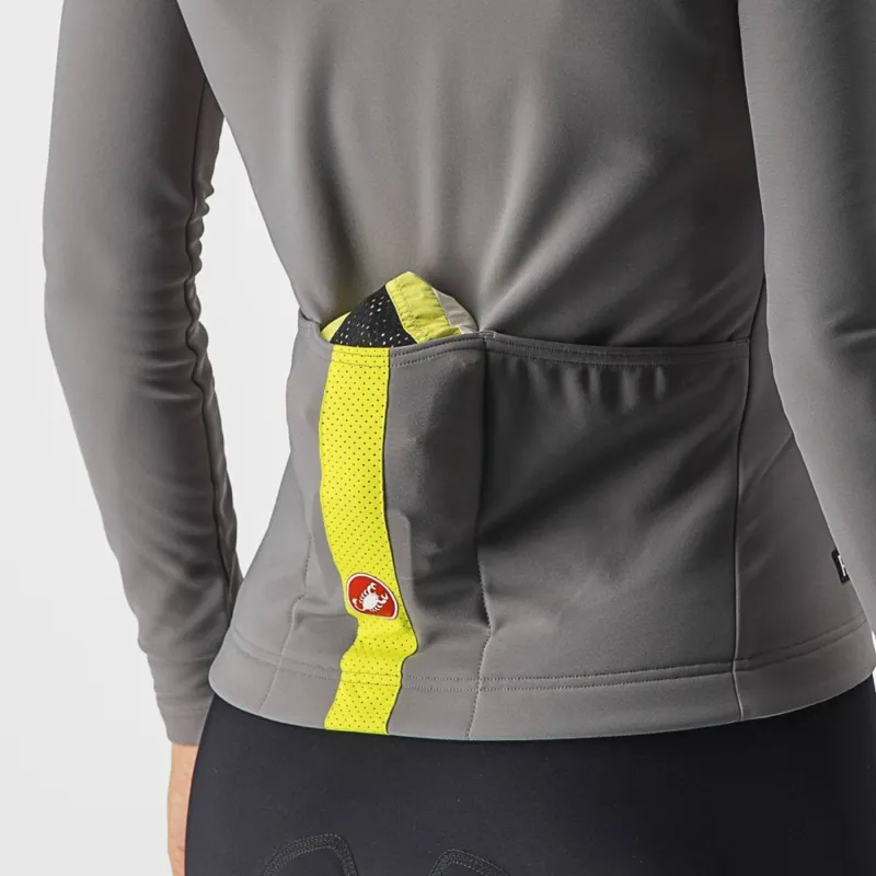 Castelli Emergency 2 Women's Rain Jacket in Brilliant Yellow-6