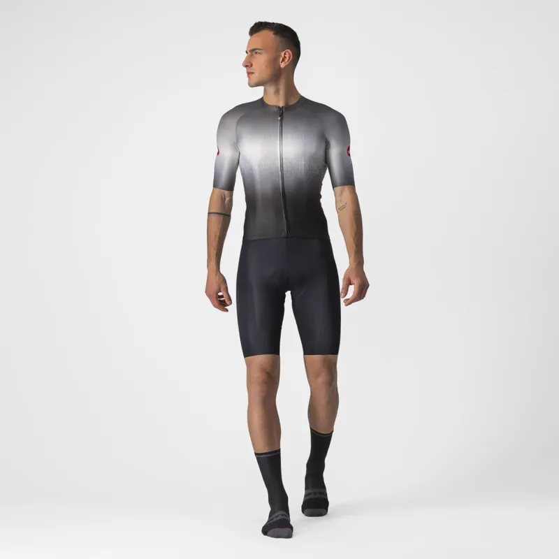 Castelli Aero Race 6.0 Short Sleeve Jersey in Black-2