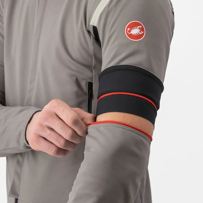 Castelli Perfetto RoS 2 Convertible Jacket in Nickel Grey/Grey-6