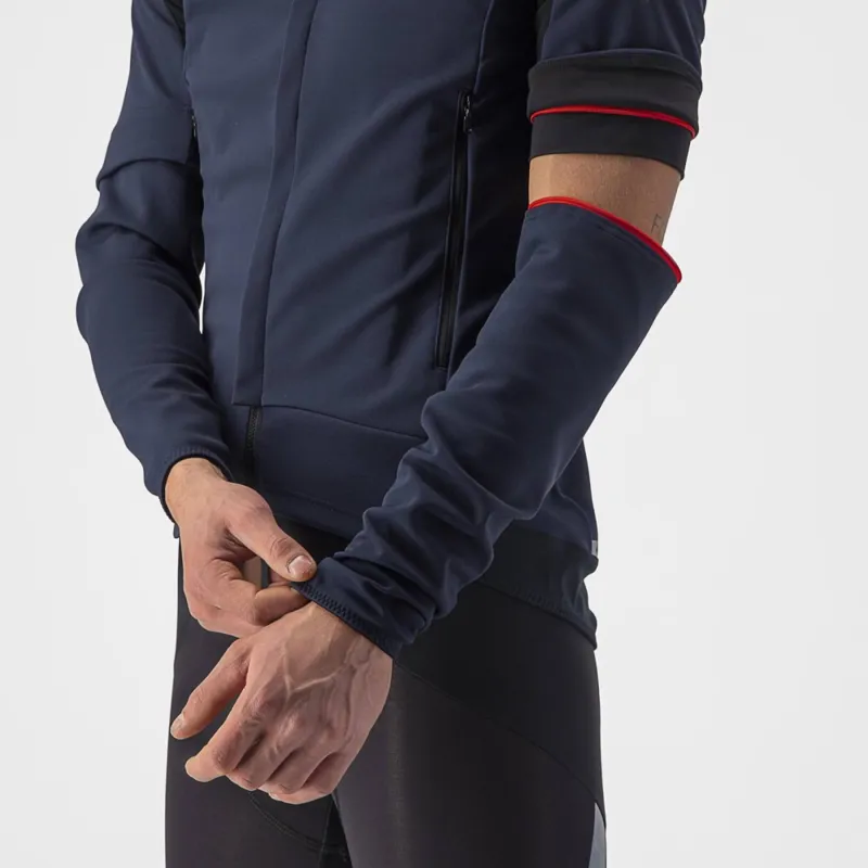 Castelli Perfetto RoS 2 Convertible Jacket in Belgian Blue/Silver Grey-6
