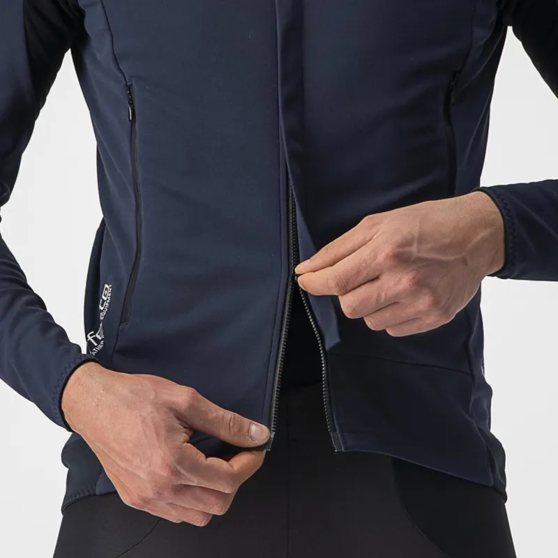 Castelli Perfetto RoS 2 Jacket in Belgian Blue/Silver Grey-6