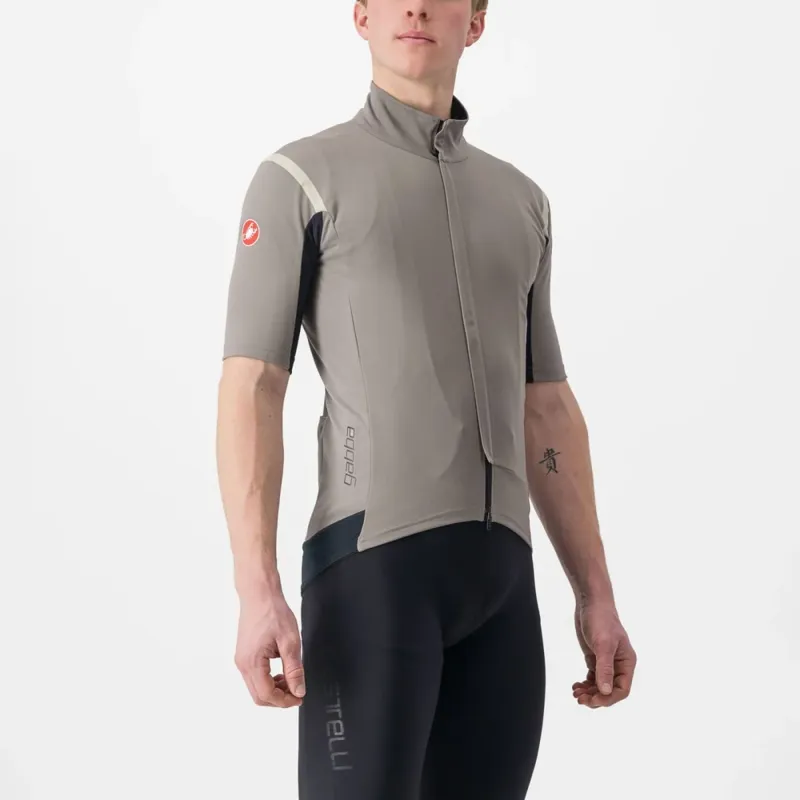 Castelli Gabba RoS 2 Short Sleeve Jersey in Nickel Grey/TravertineGrey-6