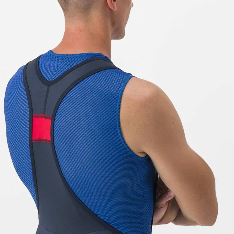 Castelli Team Italia Competizione Bib Shorts in Belgian Blue-6