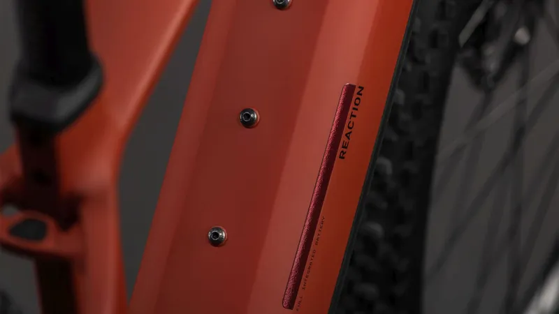 Cube Reaction Hybrid Race 800 Electric Mountain Bike 2026 Amber/Black-3