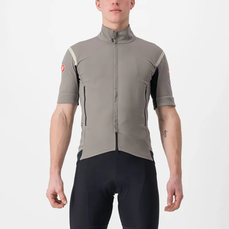 Castelli Perfetto RoS 2 Convertible Jacket in Nickel Grey/Grey-7