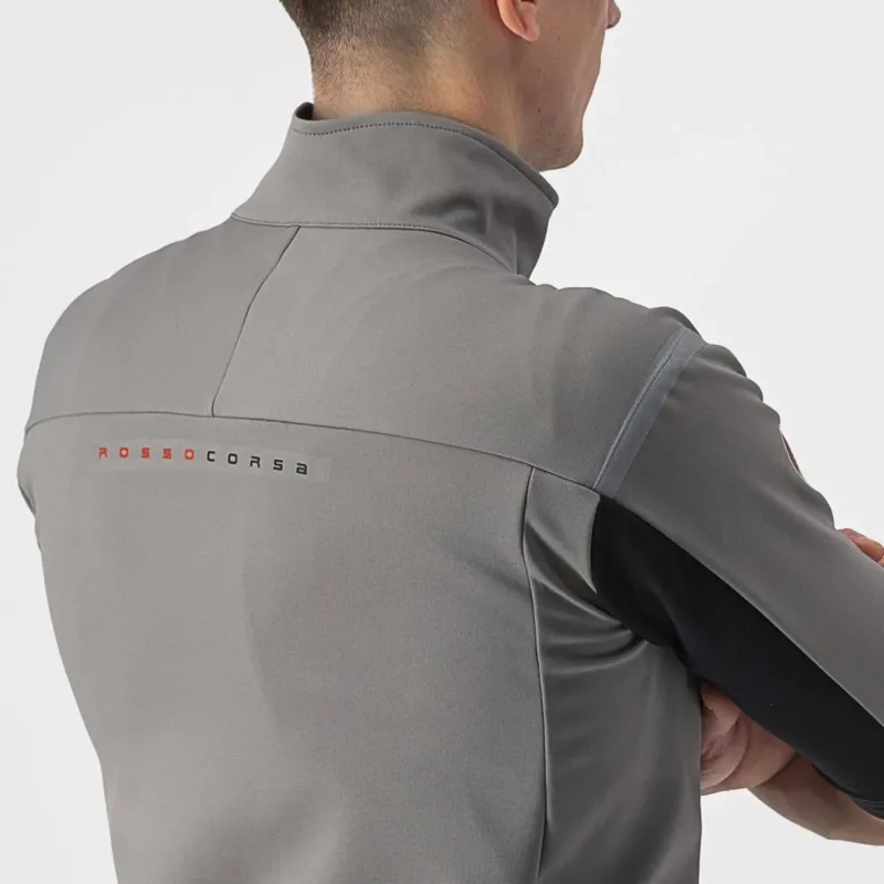 Castelli Gabba RoS 2 Short Sleeve Jersey in Nickel Grey/TravertineGrey-7