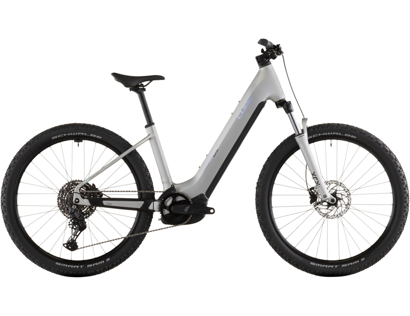 Balfes Bikes Cube Reaction Hybrid One 600 EE Electric Mountain Bike 2026 in Sleekgrey/Prism | Free postage over £30, £10 off first order, price match & 0% finance.