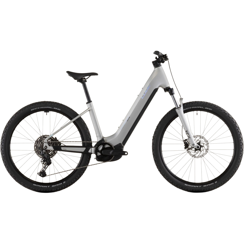 Balfes Bikes Cube Reaction Hybrid One 600 EE Electric Mountain Bike 2026 in Sleekgrey/Prism | Free postage over £30, £10 off first order, price match & 0% finance.