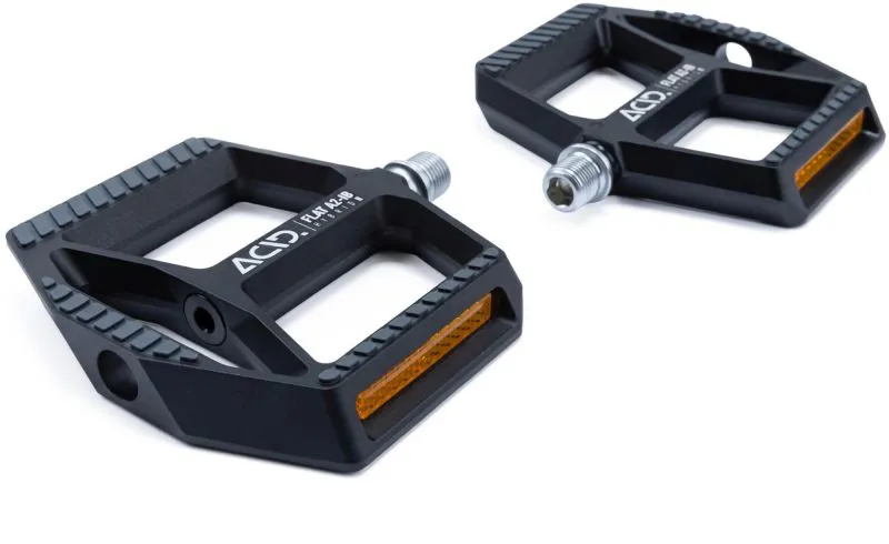 ACID A2-IB HYBRID R FLAT PEDALS in Black-2
