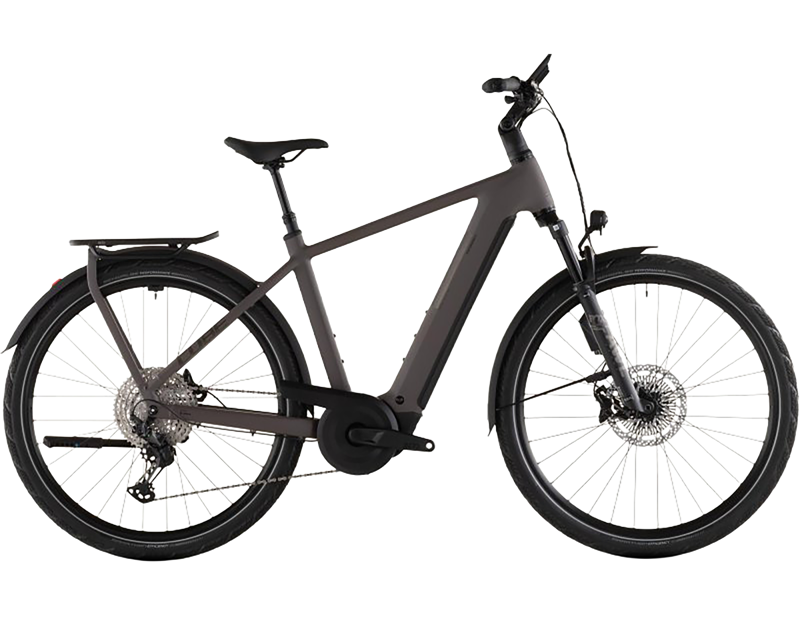 Balfes Bikes Cube Kathmandu Hybrid Exc 800 Electric Hybrid Bike 2026 in Cedar/Chrome | Free postage over £30, £10 off first order, price match & 0% finance.