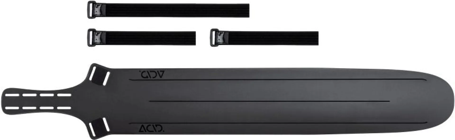 Acid pro rear Mudguard in black