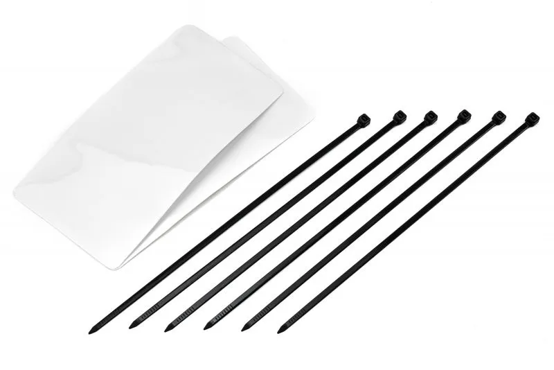 Acid Rear Long Mud Blocker Mudguard in Black-2