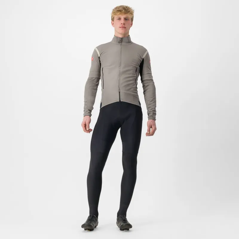 Castelli Perfetto RoS 2 Convertible Jacket in Nickel Grey/Grey-8