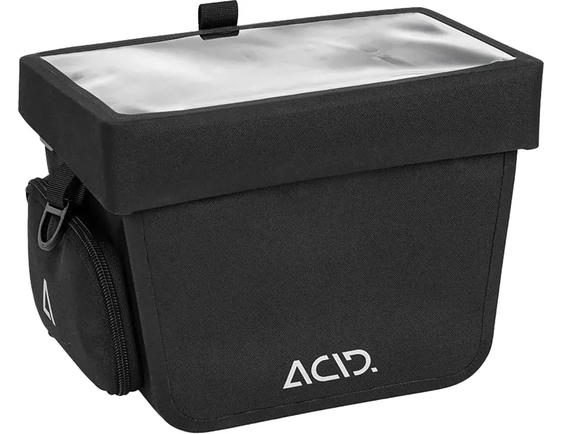 Balfes Bikes Acid Handlebar Bag Pro 7 Filink in black | Free postage over £30, £10 off first order, price match & 0% finance.