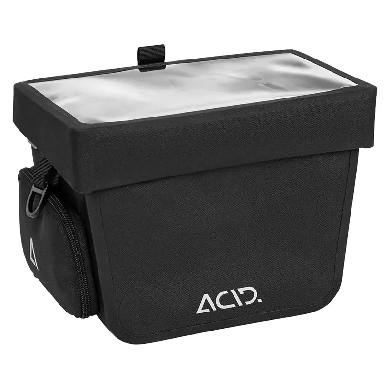Balfes Bikes Acid Handlebar Bag Pro 7 Filink in black | Free postage over £30, £10 off first order, price match & 0% finance.