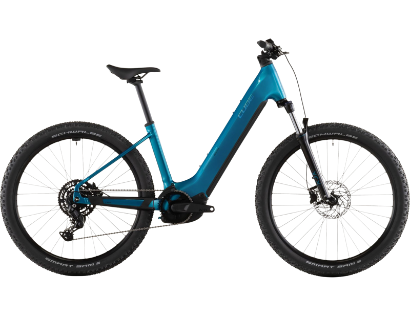 Balfes Bikes Cube Reaction Hybrid Performance 600 EE Electric Mountain Bike 2026 in ElectricBlue/Dazzle | Free postage over £30, £10 off first order, price match & 0% finance.