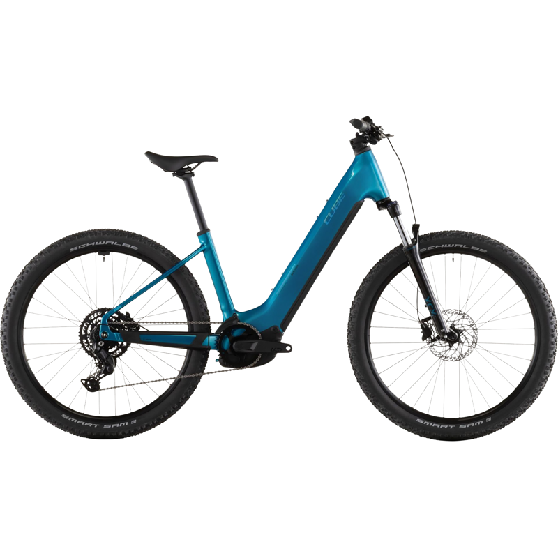 Balfes Bikes Cube Reaction Hybrid Performance 600 EE Electric Mountain Bike 2026 in ElectricBlue/Dazzle | Free postage over £30, £10 off first order, price match & 0% finance.