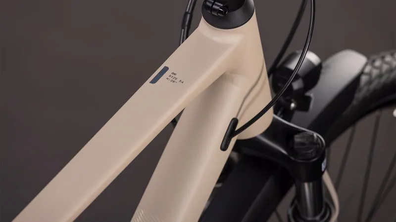 Cube Kathmandu One Hybrid Bike 2026 in Oatgrey/Grey-1