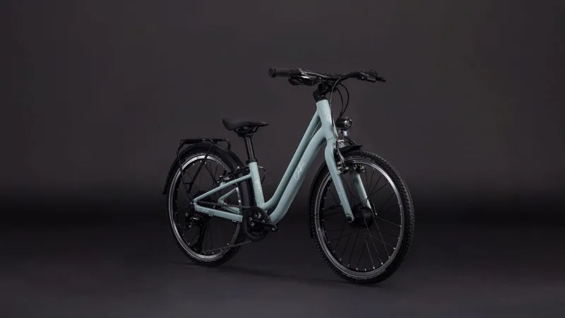 Cube Aruba 200 20In Wheel Hybrid Kids Bike 2026 in Aloegreen/White-7