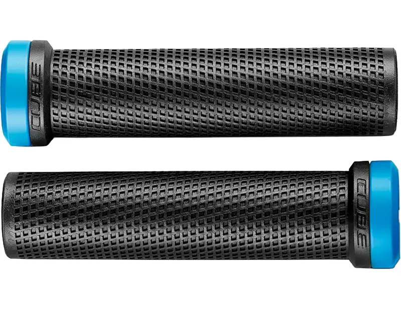 Balfes Bikes Cube Race Grips Sl in Black/Blue | Free postage over £30, £10 off first order, price match & 0% finance.