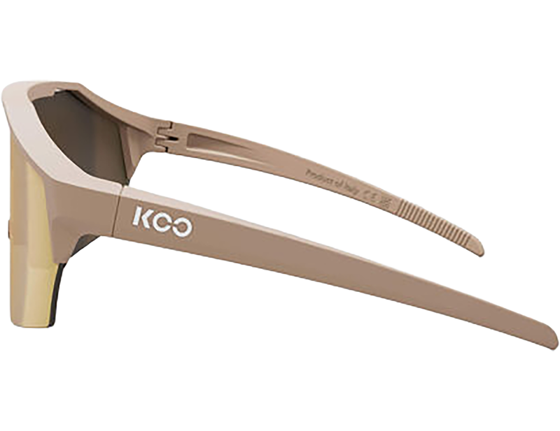 Koo Alibi Sunglasses in Sand Matt/Gold Mirror-2