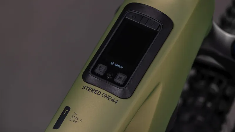 Cube Stereo Hybrid one44 HPC TM 800 Electric Full Suspension Mountain Bike 2026 Reedgreen-2