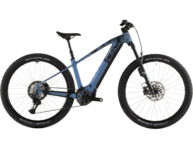 Cube Reaction Hybrid SLT 800 Electric Mountain Bike 2026 in Hazelblue/Fume