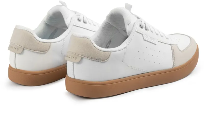 CUBE Maze Flat Pedal Shoes in White-2