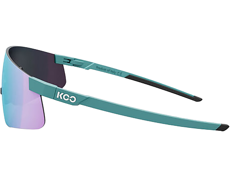 Koo Nova Sunglasses in Acqua Matt/Turquoise Mirror-2