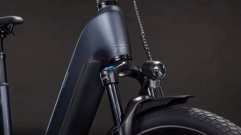 Cube Kathmandu Hybrid One 800 EE Electric Hybrid Bike 2026 in Metallic Grey-1