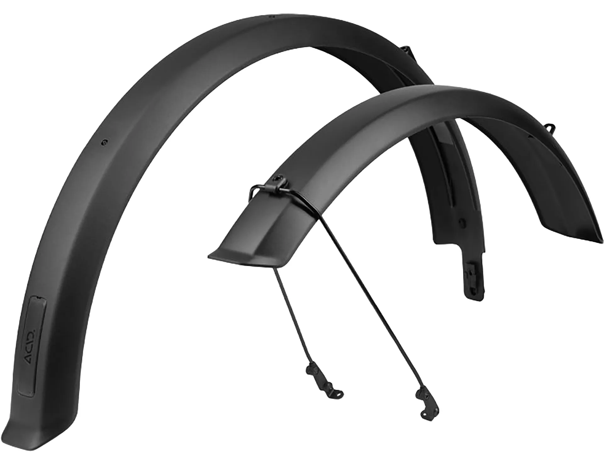 Acid Mudguard Set Sic 2.0 64 28 Inch Bb Mount in Black
