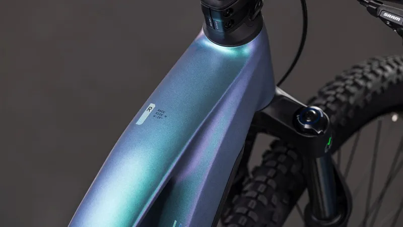 Cube Reaction Hybrid Race 800 Trapeze Electric Mountain Bike 2026 in Polarlight/Prism-2