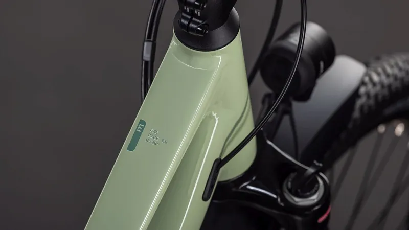 Cube Kathmandu Exc Trapeze Hybrid Bike 2026 in Pea/Grey-1