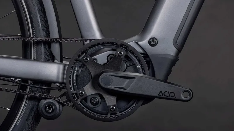 Cube Kathmandu Hybrid Comfort Pro 800 Trapeze Electric Hybrid Bike 2026 in Slabgrey/Black-3