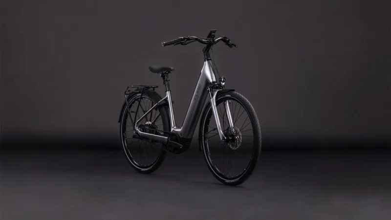 Cube Supreme Hybrid Deluxe Pro 600 EE Electric Hybrid Bike 2026 in Quicksilver-6