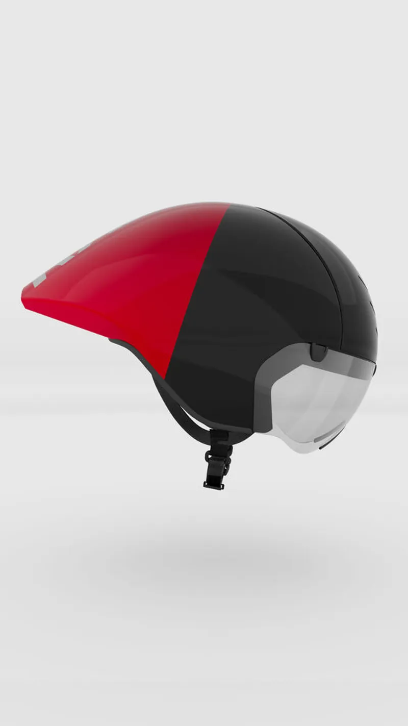 Kask Mistral Helmet in Black/Red-2