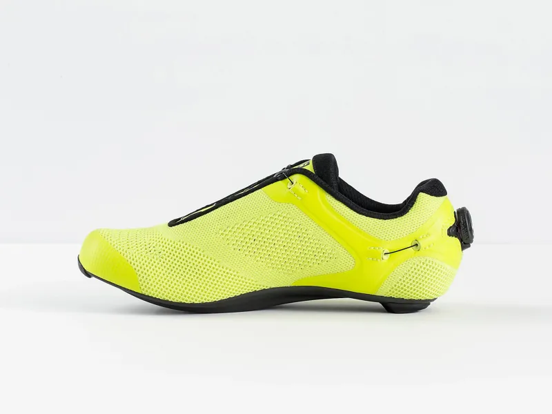 Bontrager Ballista Knit SPD-R Carbon Road Cycling Shoe in Yellow-1