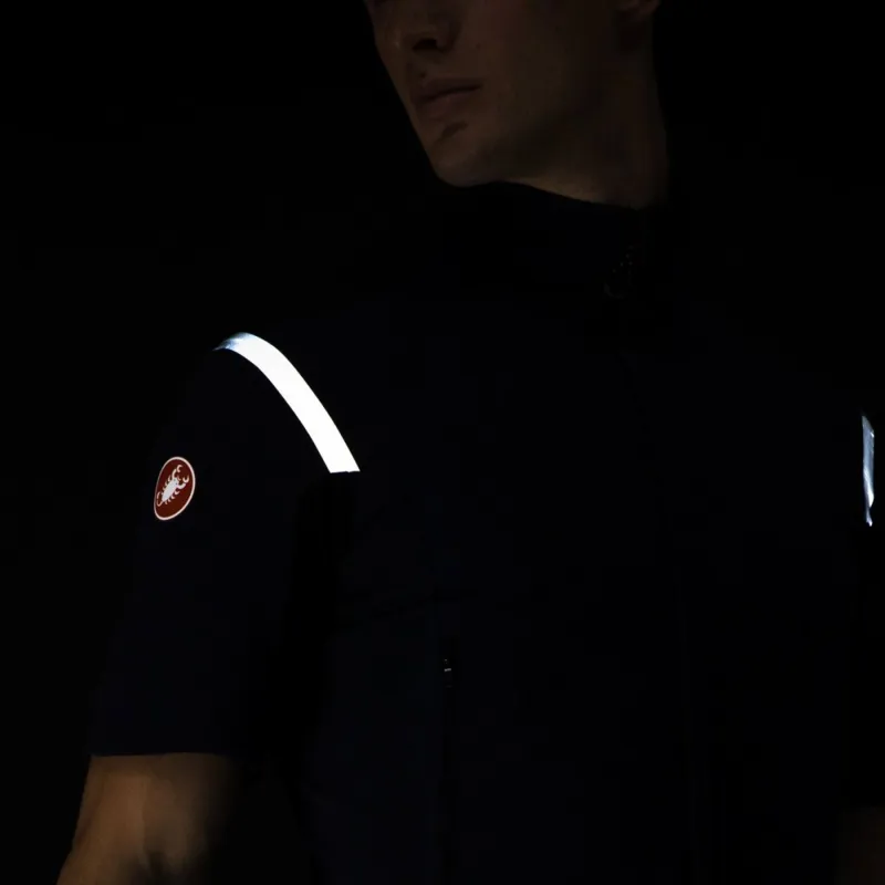 Castelli Perfetto RoS 2 Convertible Jacket in Belgian Blue/Silver Grey-9