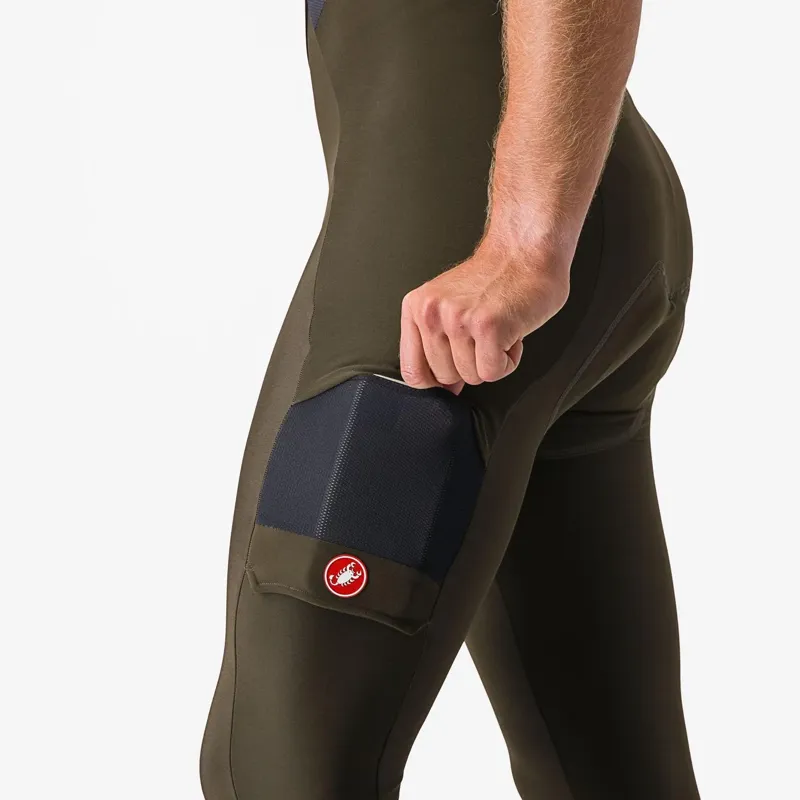 Castelli Unlimited Trail Bib Tights in Dark Tarmac-7