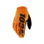 100% Brisker Cold Weather Winter Gloves in Fluo Orange