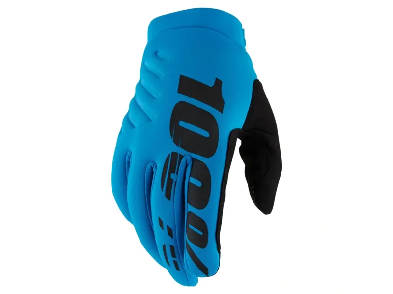 100% Brisker Cold Weather Winter Gloves in Turquoise