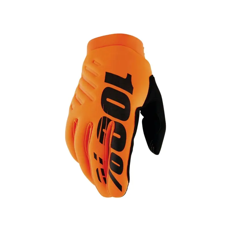 Balfes Bikes 100% Brisker Cold Weather Youth Winter Gloves in Fluo Orange | Free postage over £30, £10 off first order, price match & 0% finance.